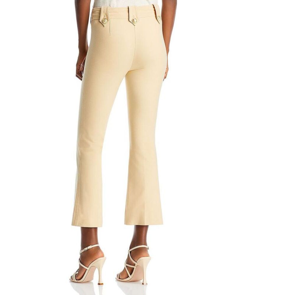 NWOT Derek Lam 10 Crosby Robyn Cream Capris - Picture 2 of 7